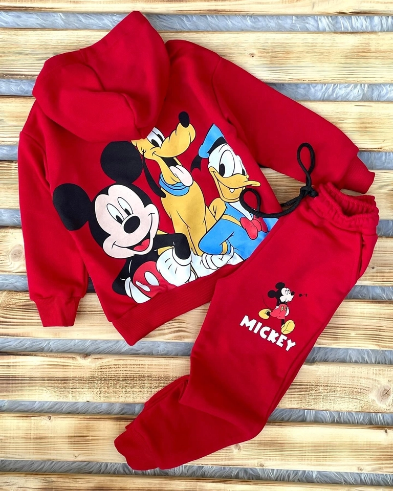 Conjunto Moletom Mickey Red - 1