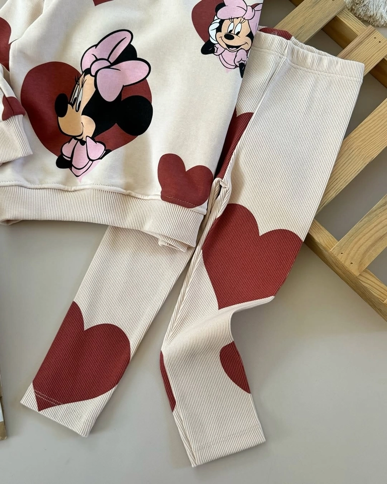 Conjunto Minnie Coração  - 3