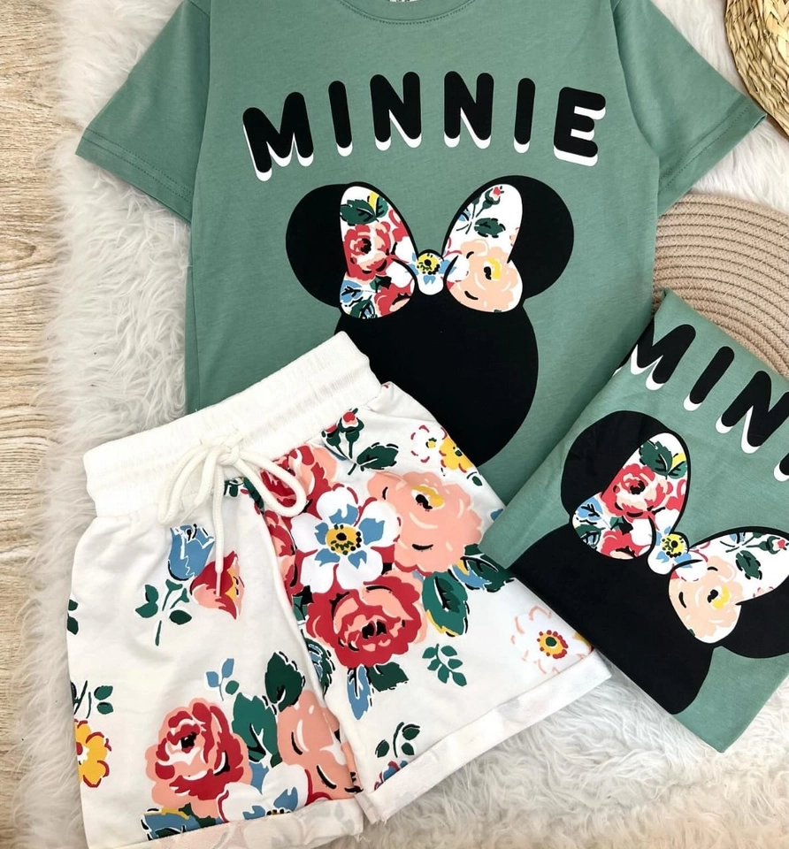 Conjunto Minnie Floral  - 7