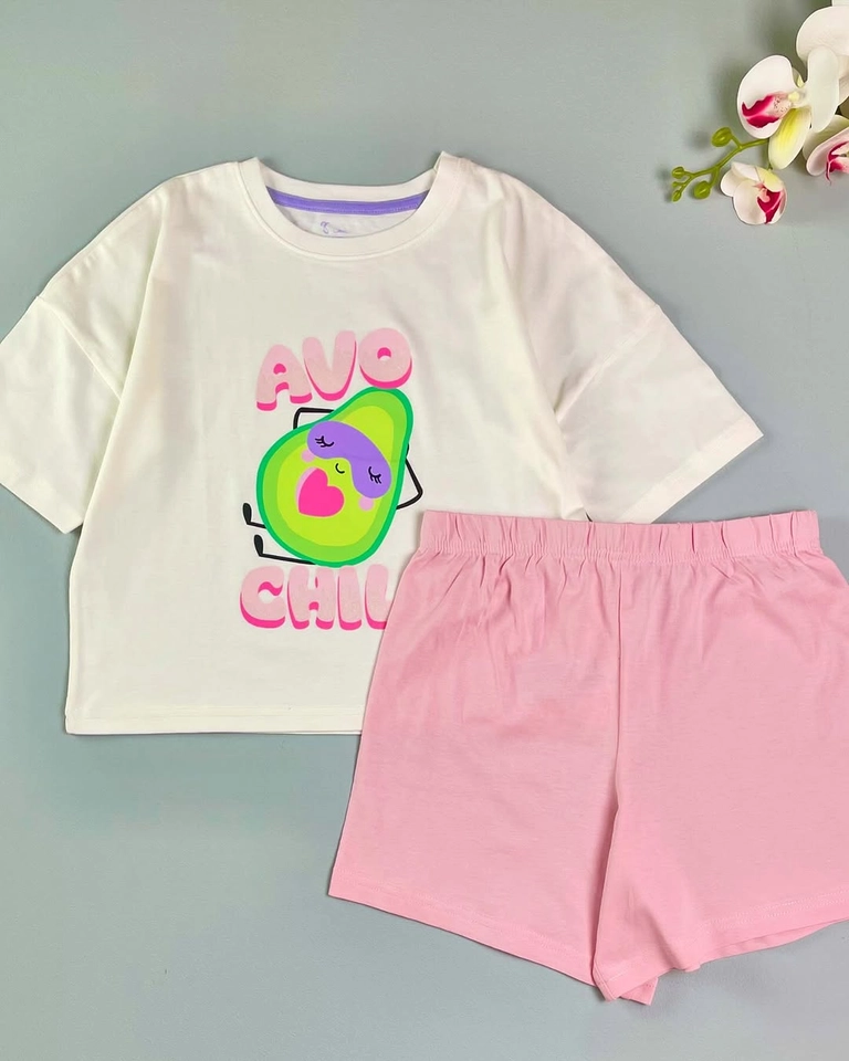 Conjunto abacate  - 3