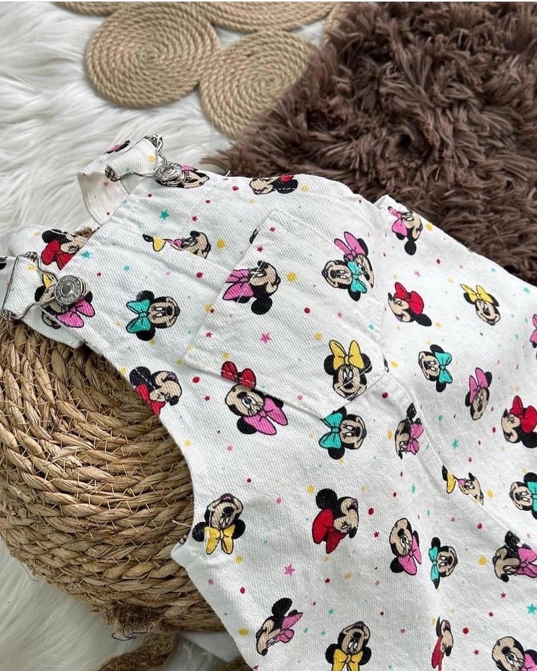 Jardineira Minnie  - 2