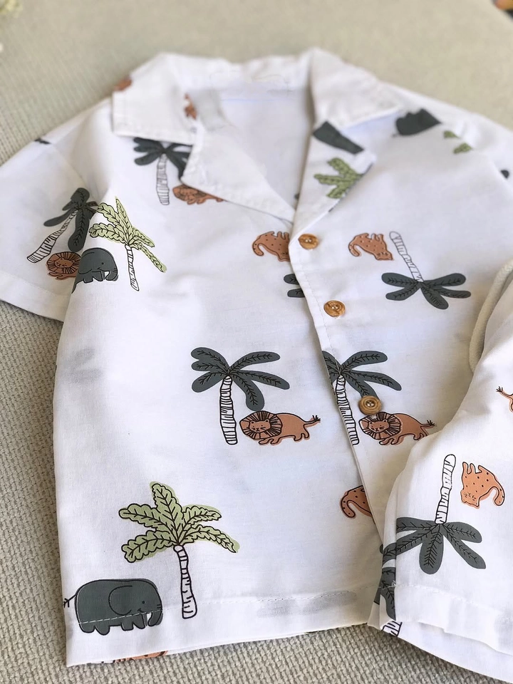 Conjunto verão Havaí  - 2