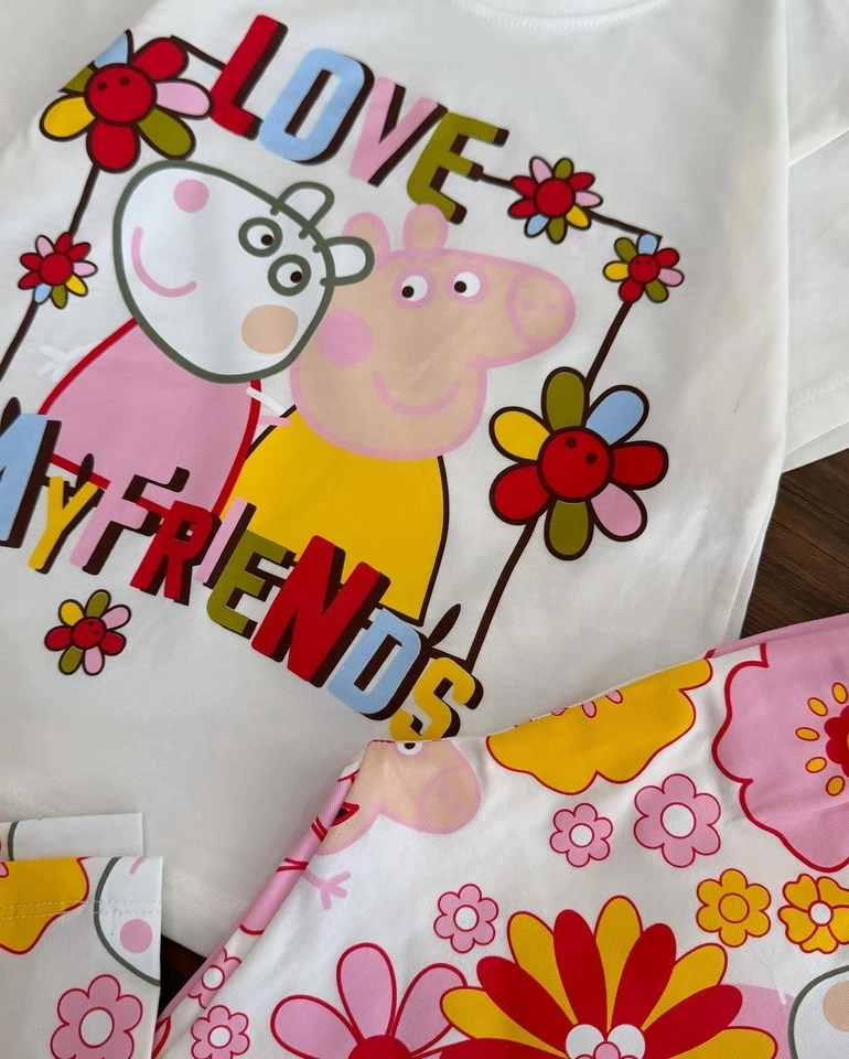 Conjunto Meia Estação Peppa  - 2