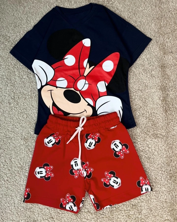 Conjunto Verão Minnie Bolinha  - 3
