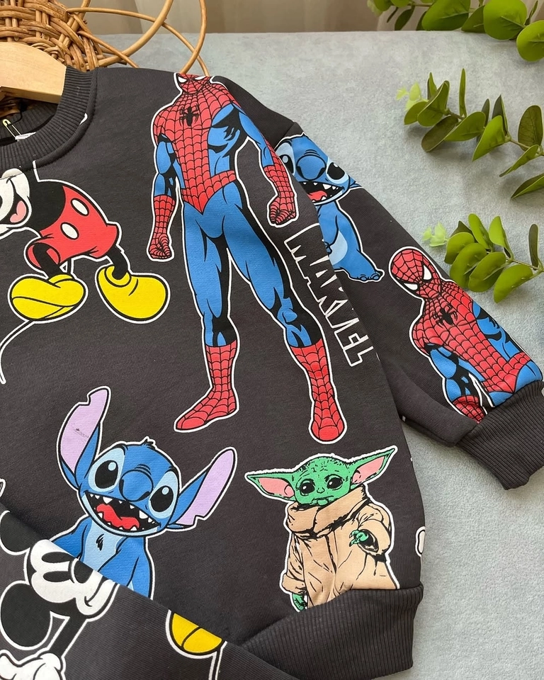 Conjunto Moletom Personagens  - 5