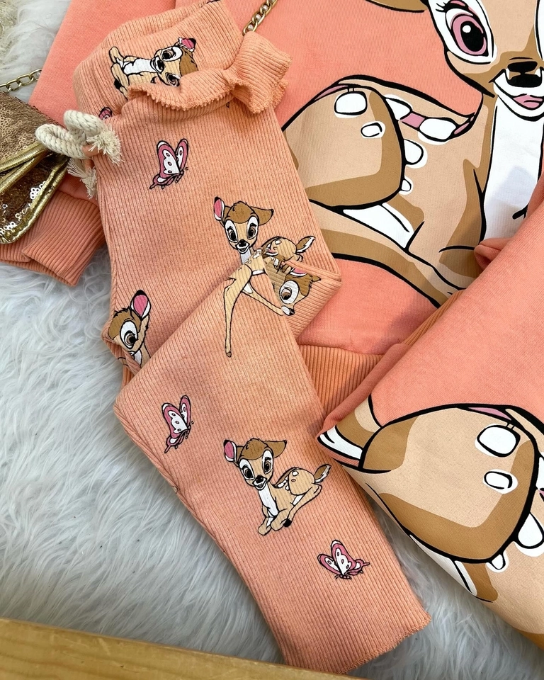 Conjunto Bambi Laranja  - 3