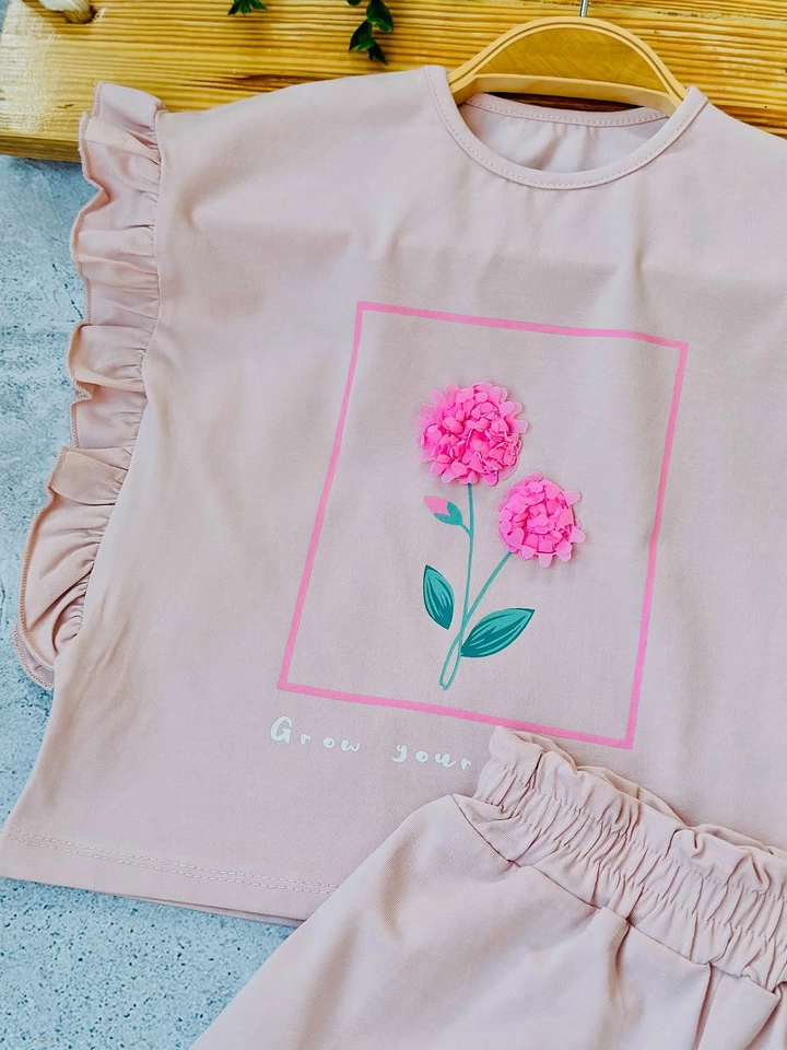 Conjunto verão Rosa  - 5