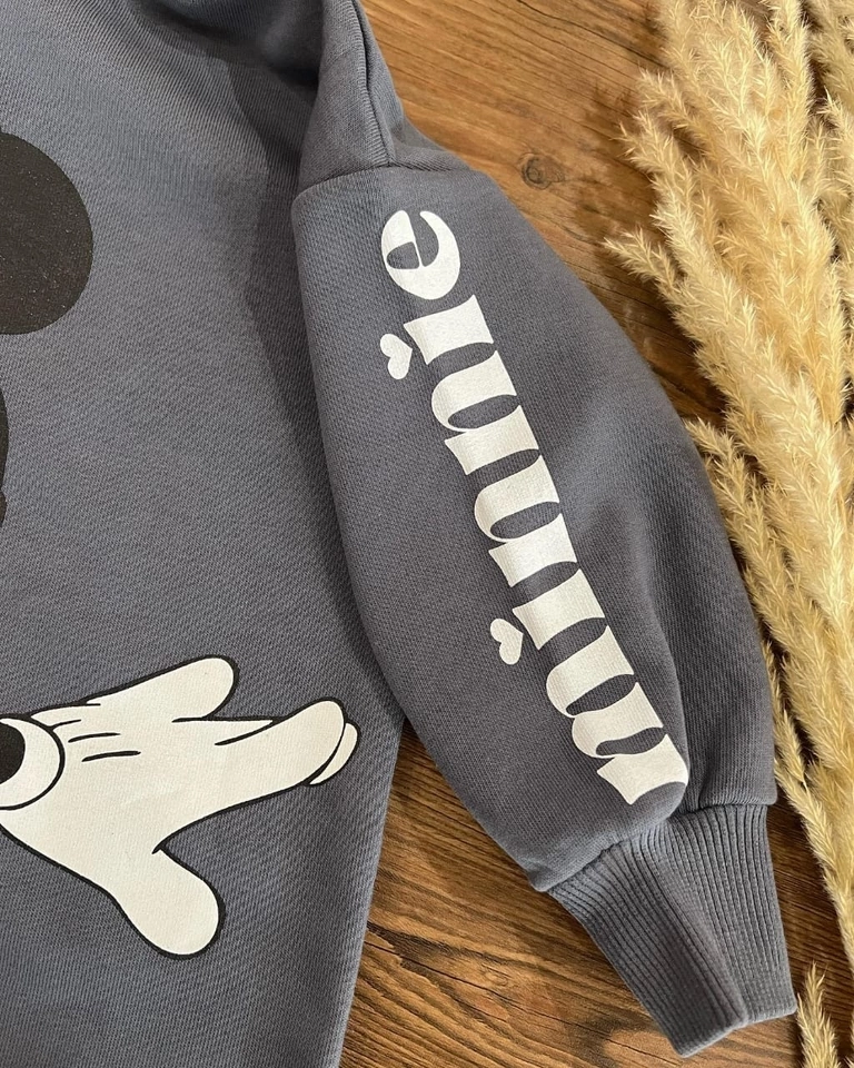 Vestido Moletom Minnie  - 4