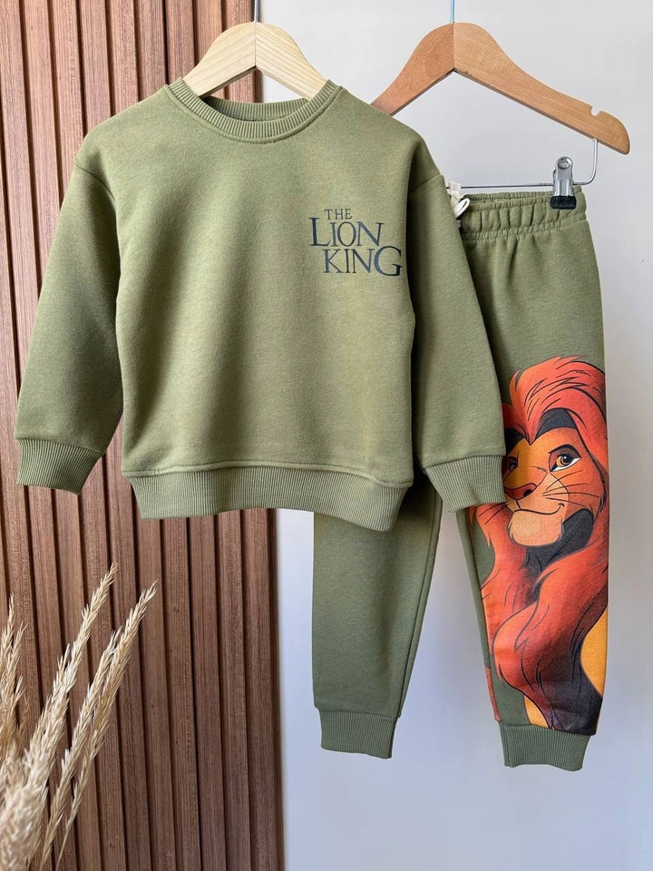 Conjunto de moletom Rei leão  - 5