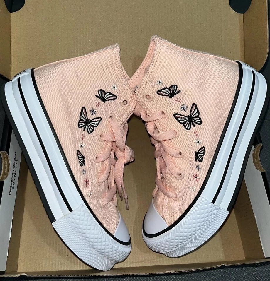 Tênis Estilo All Star Borboleta  - 1