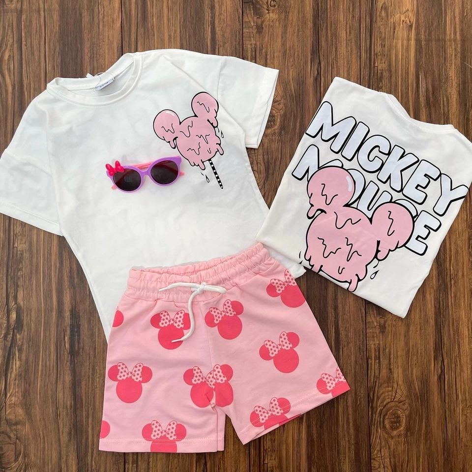 Conjunto Verão Minnie Sorvete  - 1