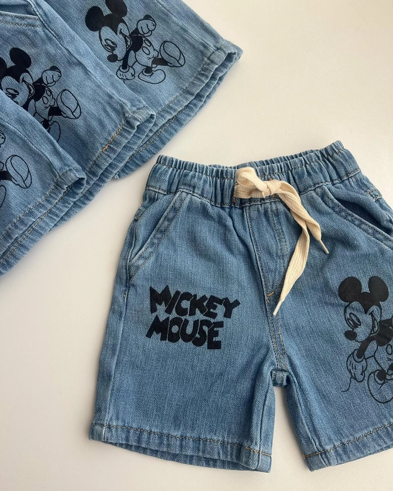 Bermuda jeans Mickey  - 2