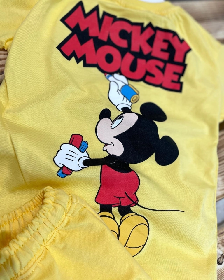 Conjunto Verão Mouse Yellow - 2