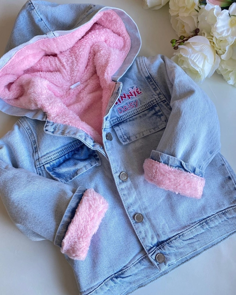 Jaqueta Jeans Minnie e Margarida  - 1
