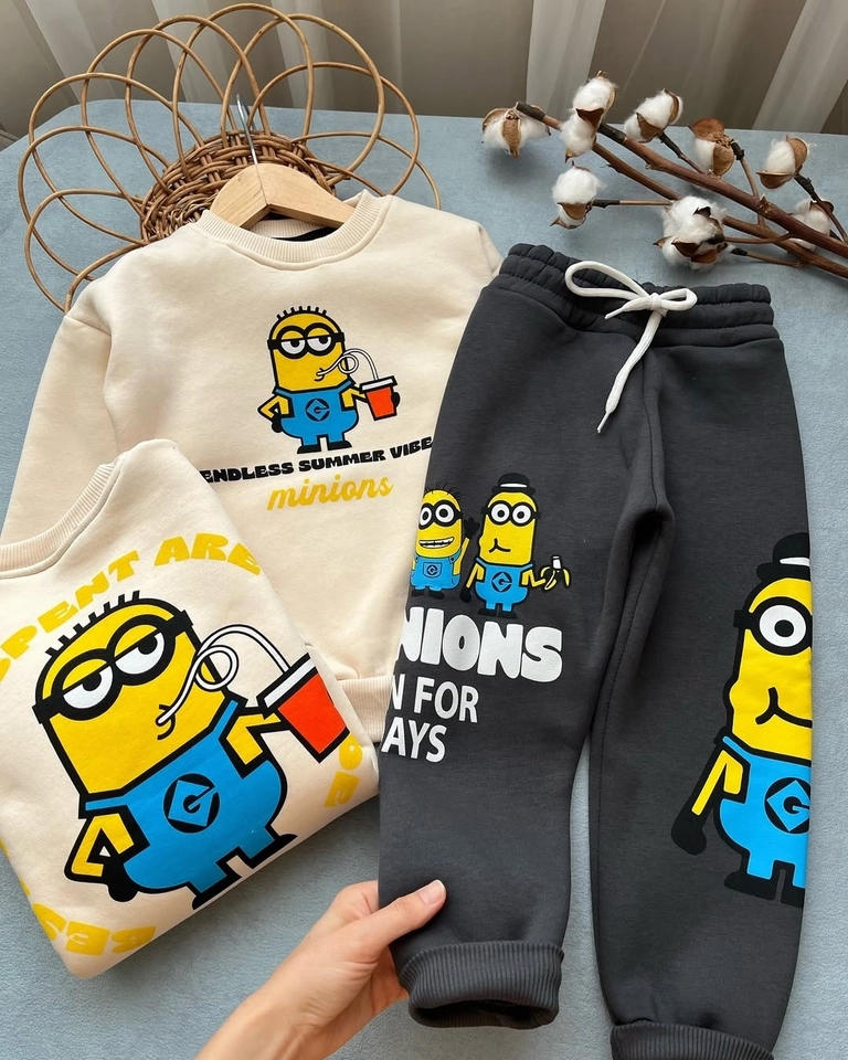 Conjunto Moletom Minions  - 1