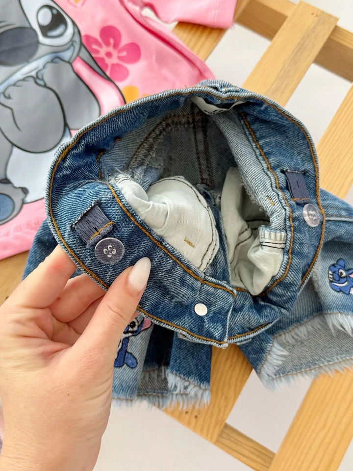 Conjunto verão Stitch jeans  - 2