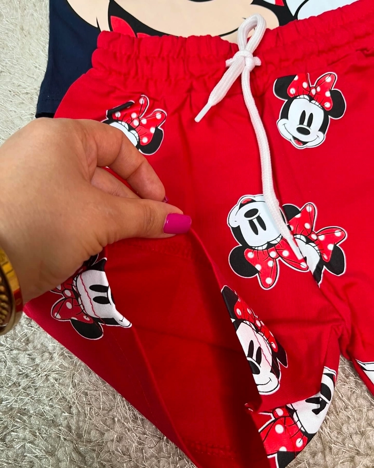 Conjunto Verão Minnie Bolinha  - 2