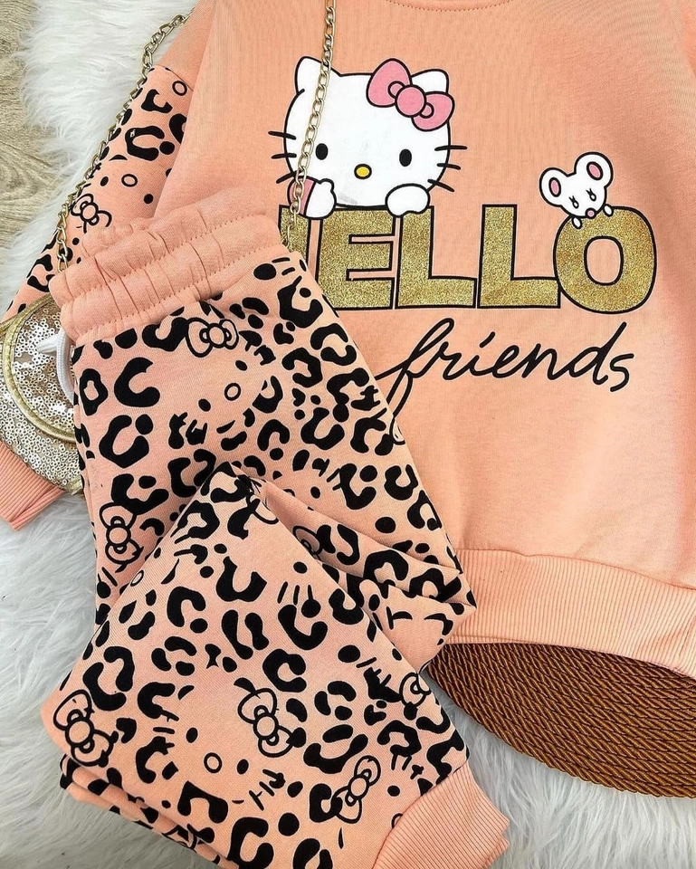 Conjunto Moletom Hello Friends  - 2