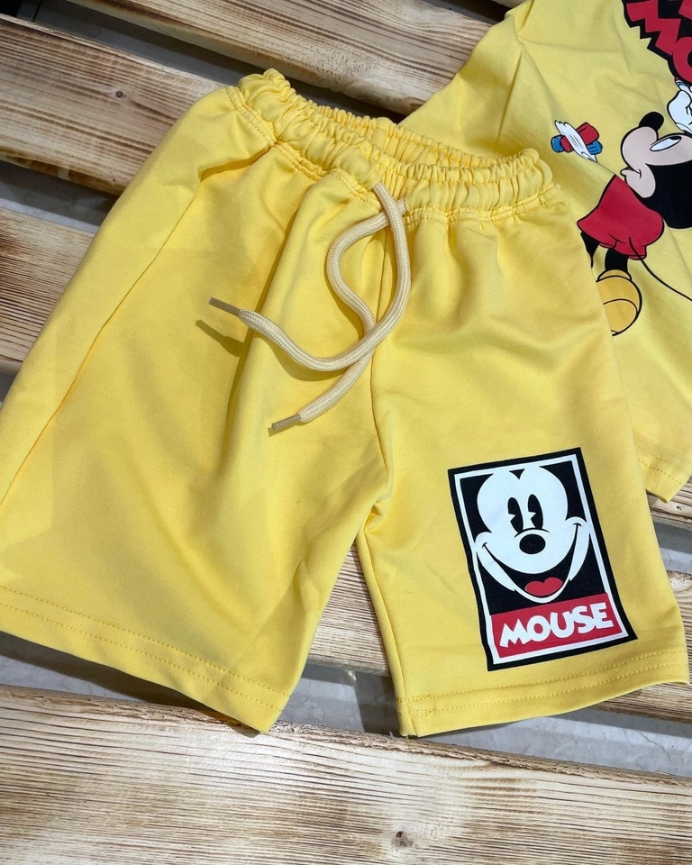 Conjunto Verão Mouse Yellow - 4