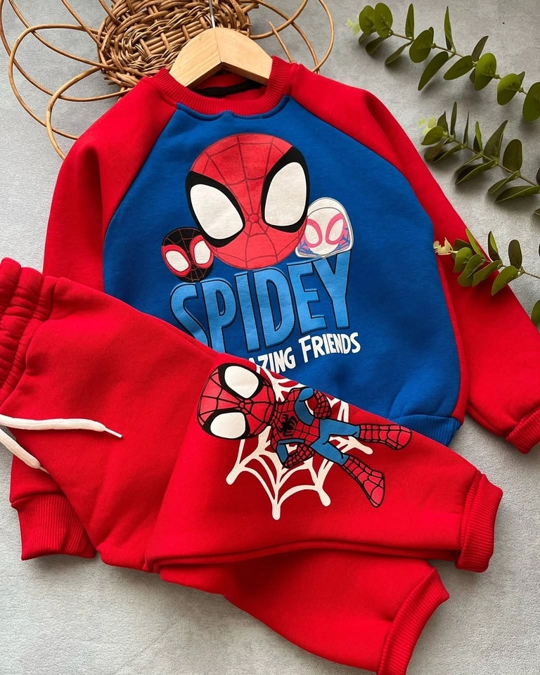 Conjunto Moletom Três Spider Man - 1