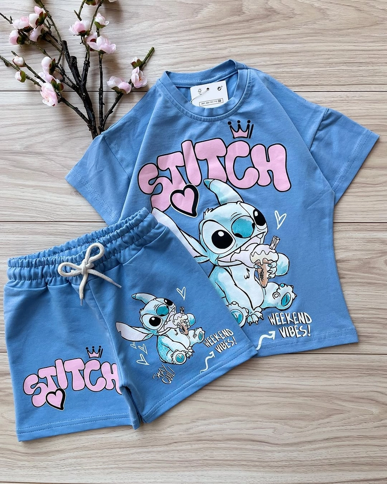 Conjunto verão Stitch  - 7