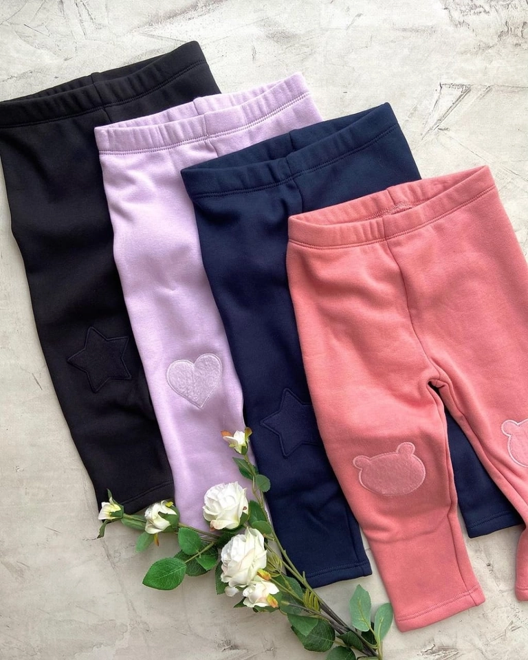 Calça Moletom Baby Urso  - 1