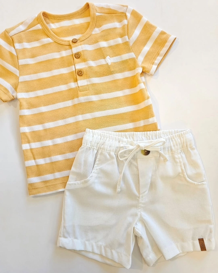 Conjunto Verão Amarelo  - 1