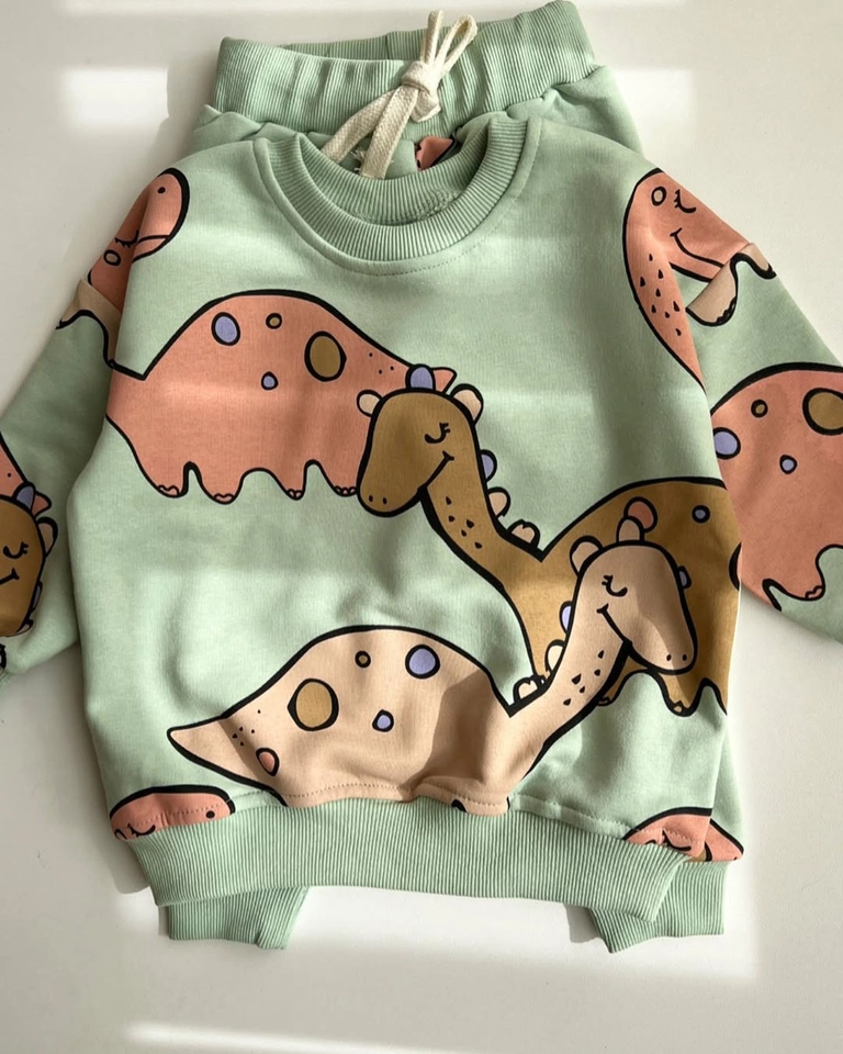 Conjunto moletom Dino - 5
