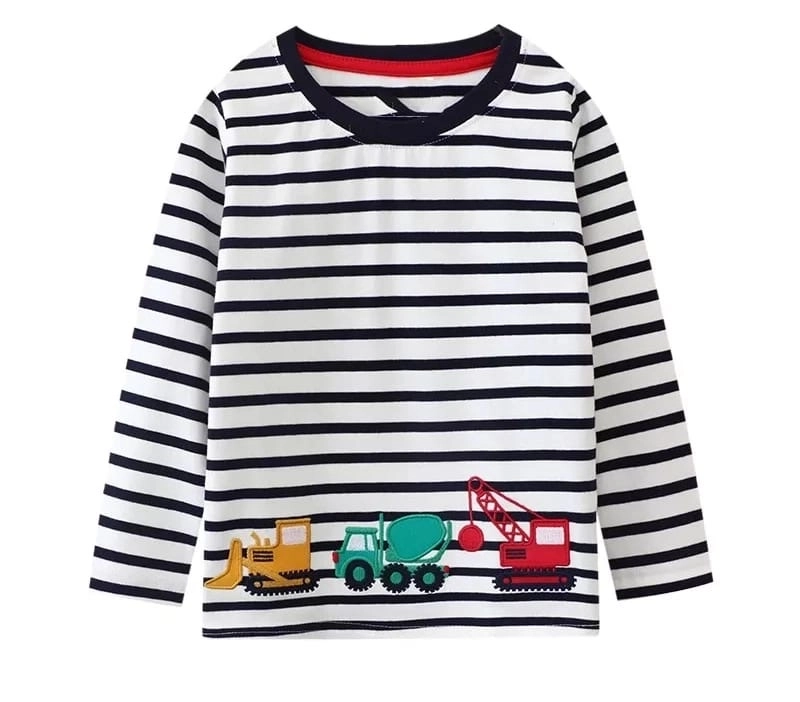 Blusa Manga Longa Listradinha - 3