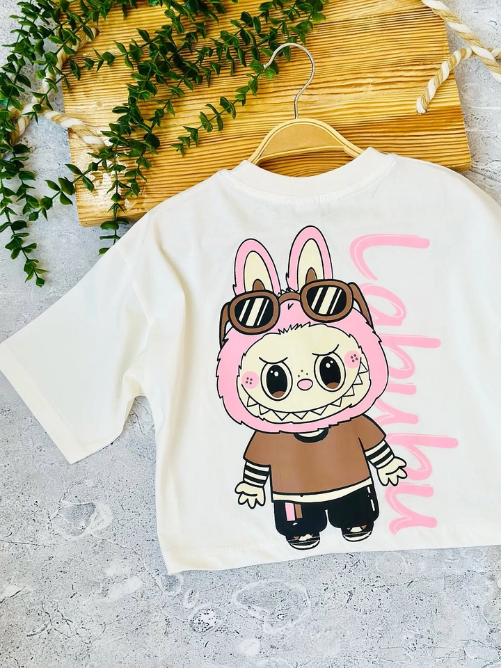 Blusa cropped Labubu  - 6