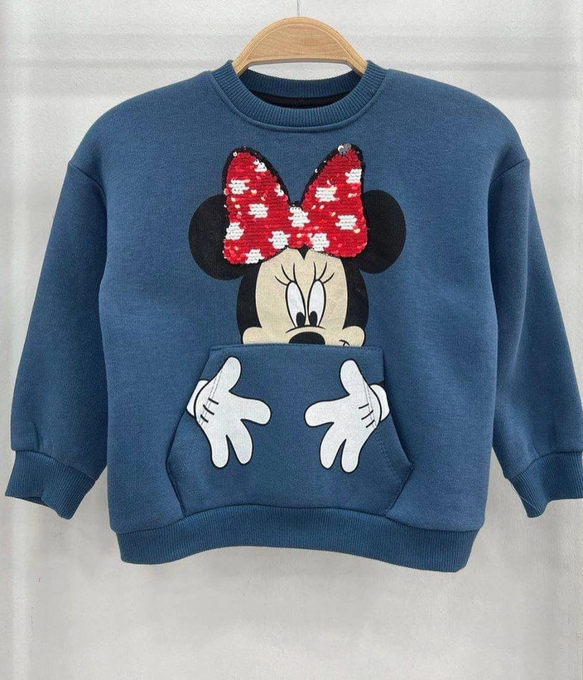 Blusa moletom Minnie Mouse - 1