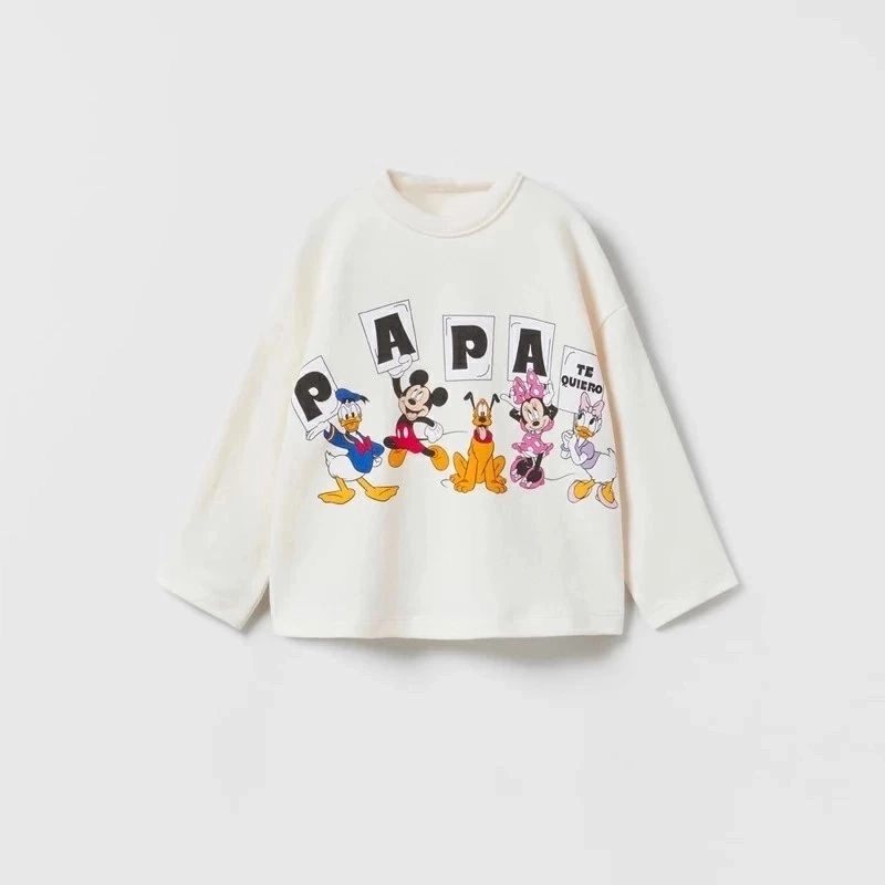 Blusa manga Longa Disney  - 1