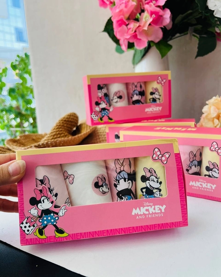 Kit 4 Calcinhas Box Minnie  - 1