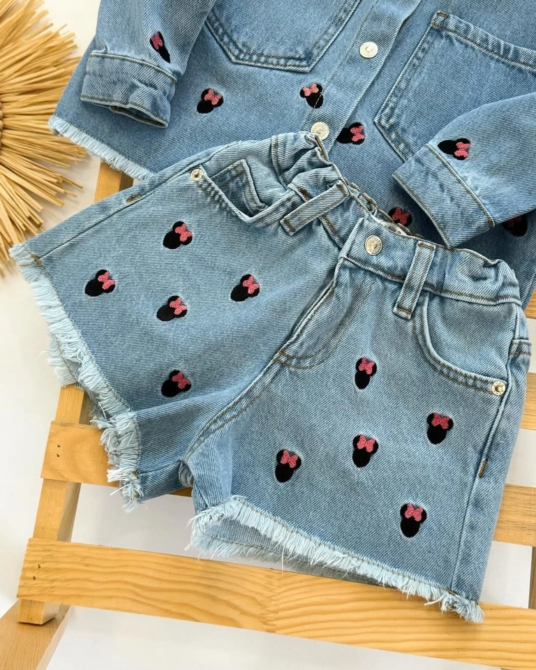Conjunto jeans Minnie  - 3
