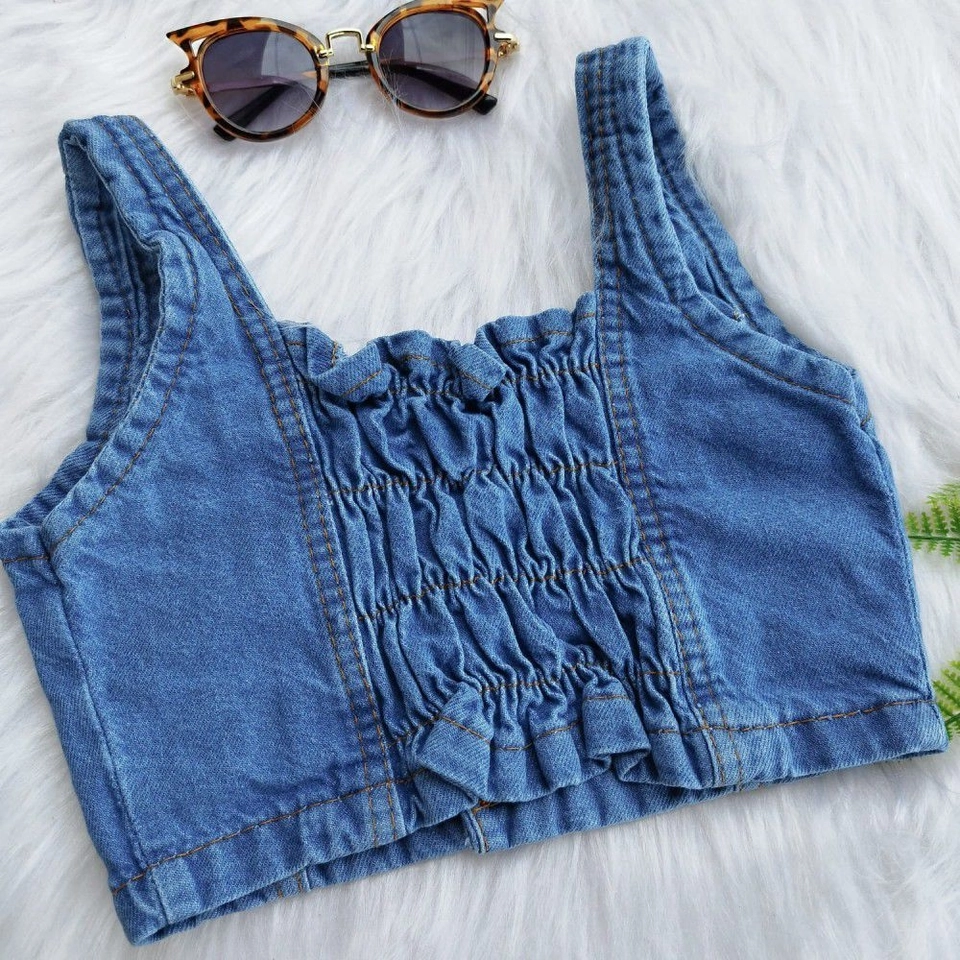 Conjunto Jeans Cereja  - 3