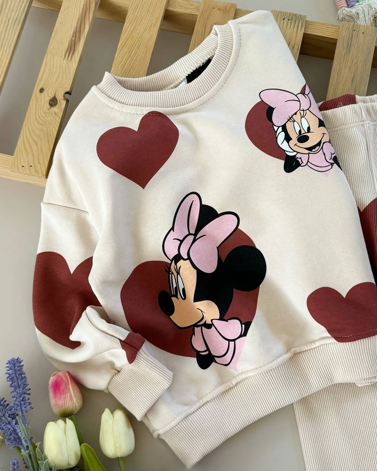 Conjunto Minnie Coração  - 4