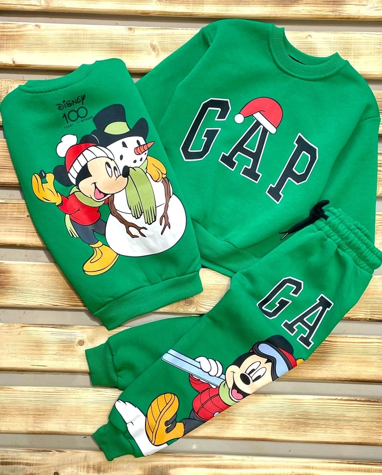 Conjunto Moletom GAP Disney Neve - 1