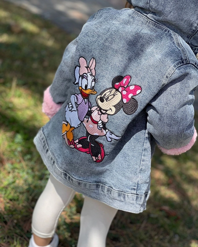 Jaqueta Jeans Minnie e Margarida  - 2