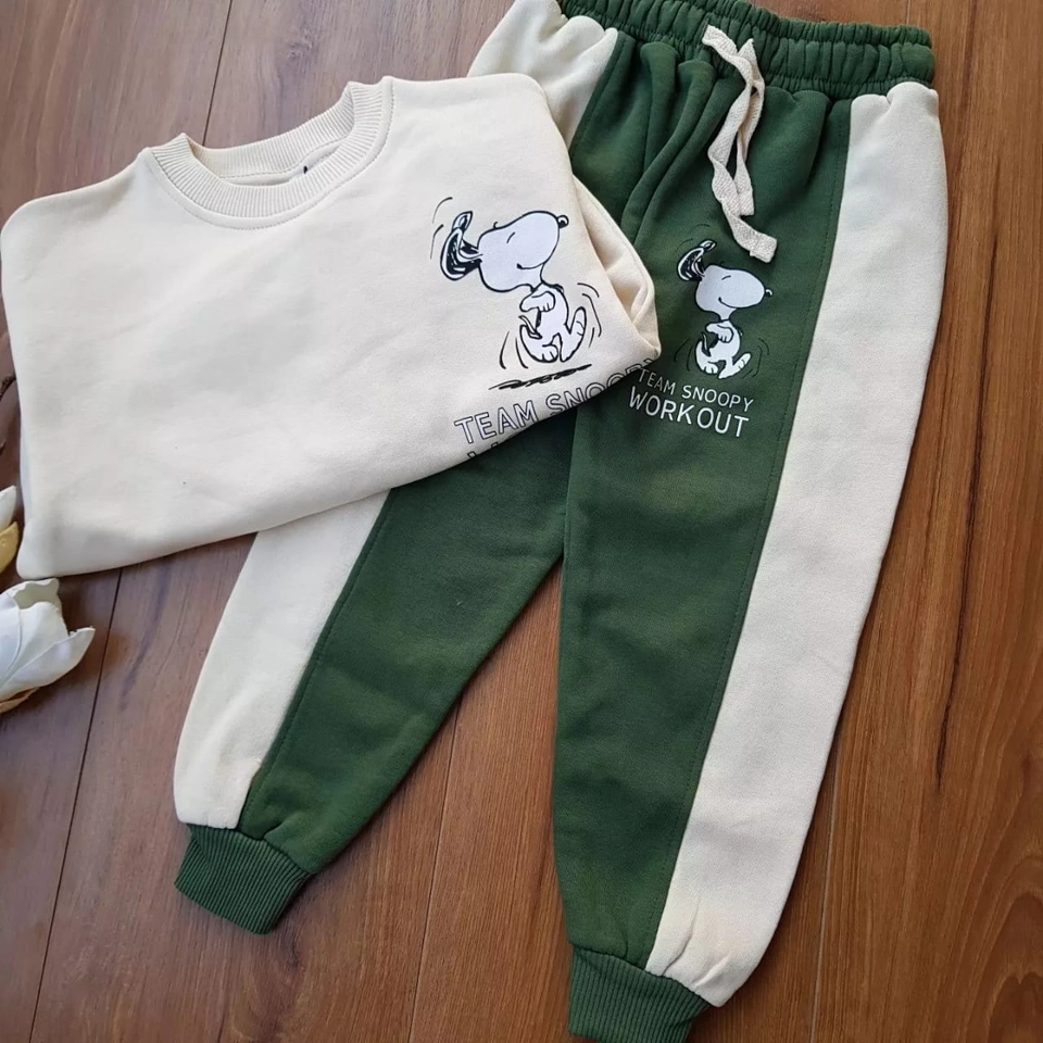 Conjunto Moletom Team Snoopy - 2