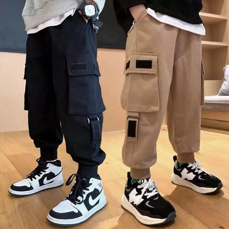 Calça Moletom Cargo - 1