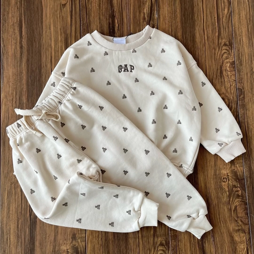 Conjunto Moletom GAP Ursinho  - 1