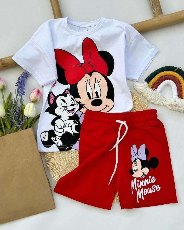 Conjunto Verão Minnie Red - 1
