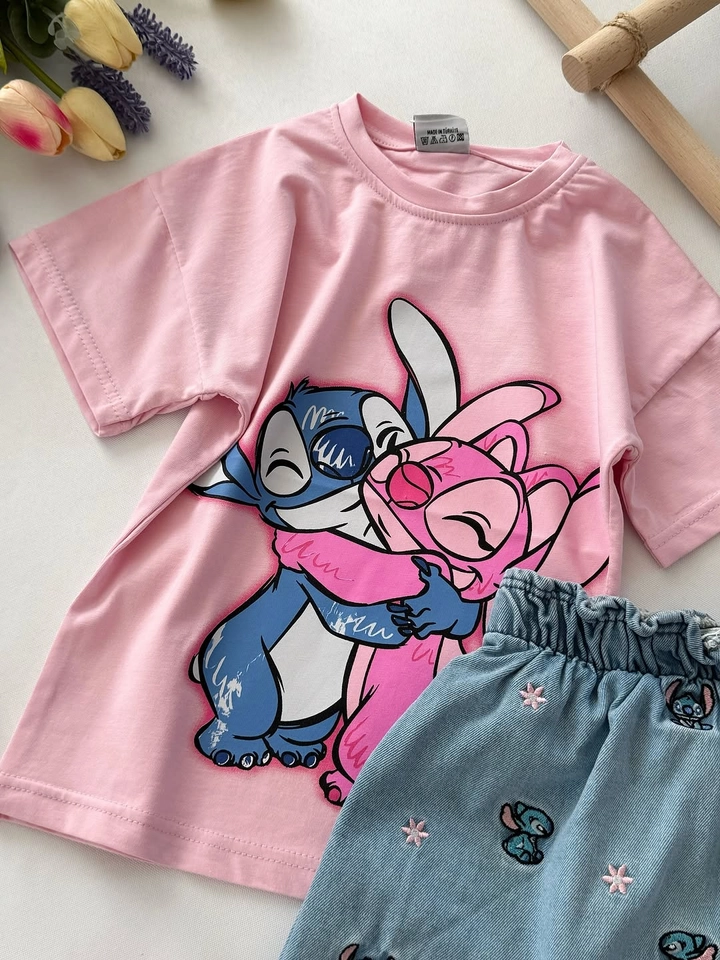 Conjunto verão Stitch  - 4