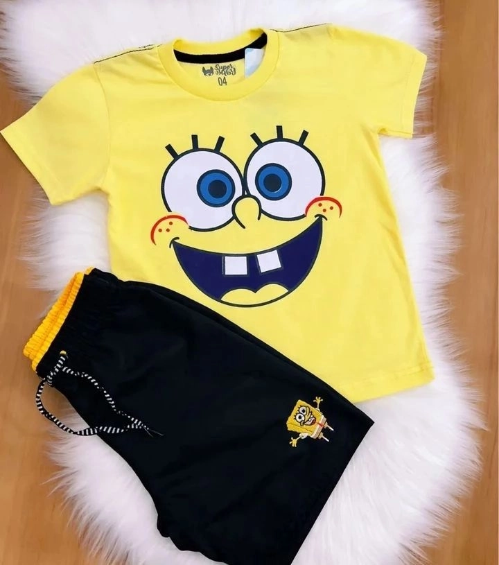 Conjunto Verão Bob Esponja  - 1