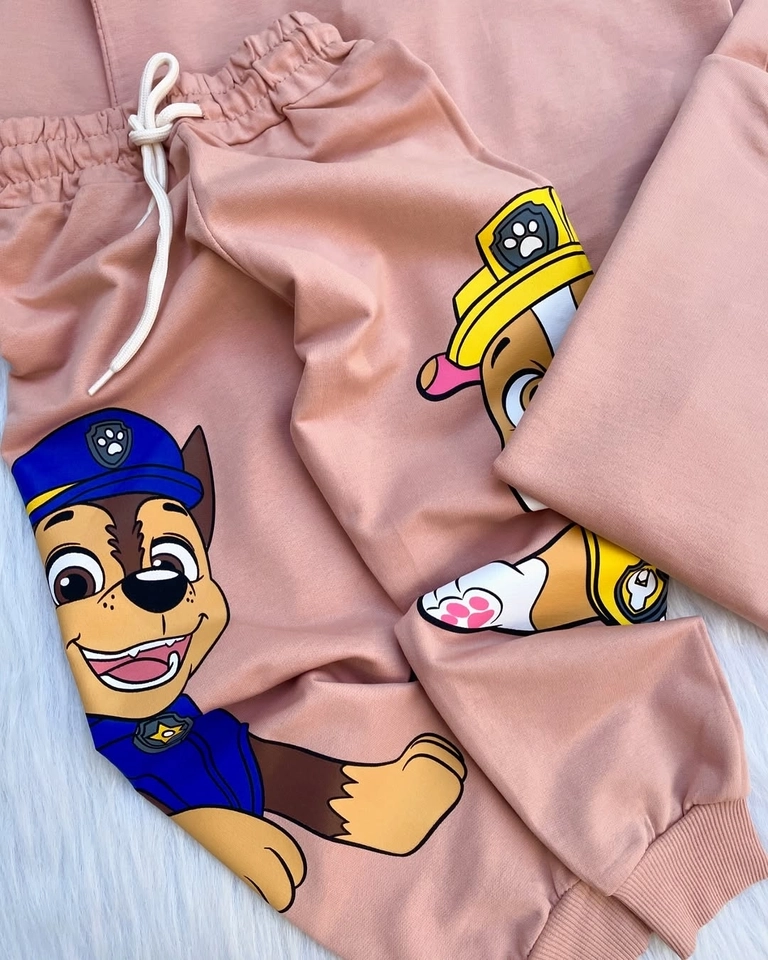 Conjunto Moletom Patrulha Bege  - 4