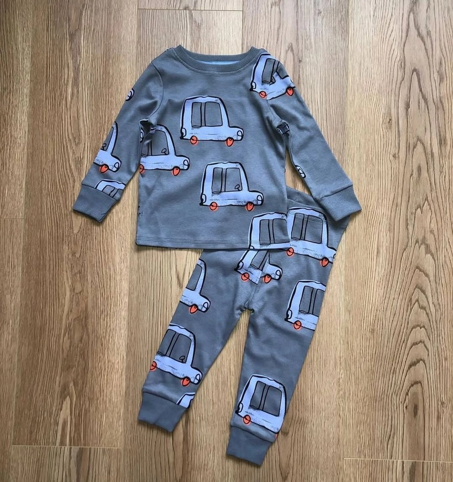 Kit 3 Pijamas Manga Longa Carros - 2