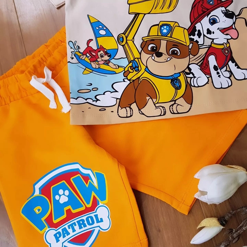 Conjunto Verão Patrulha Orange - 2