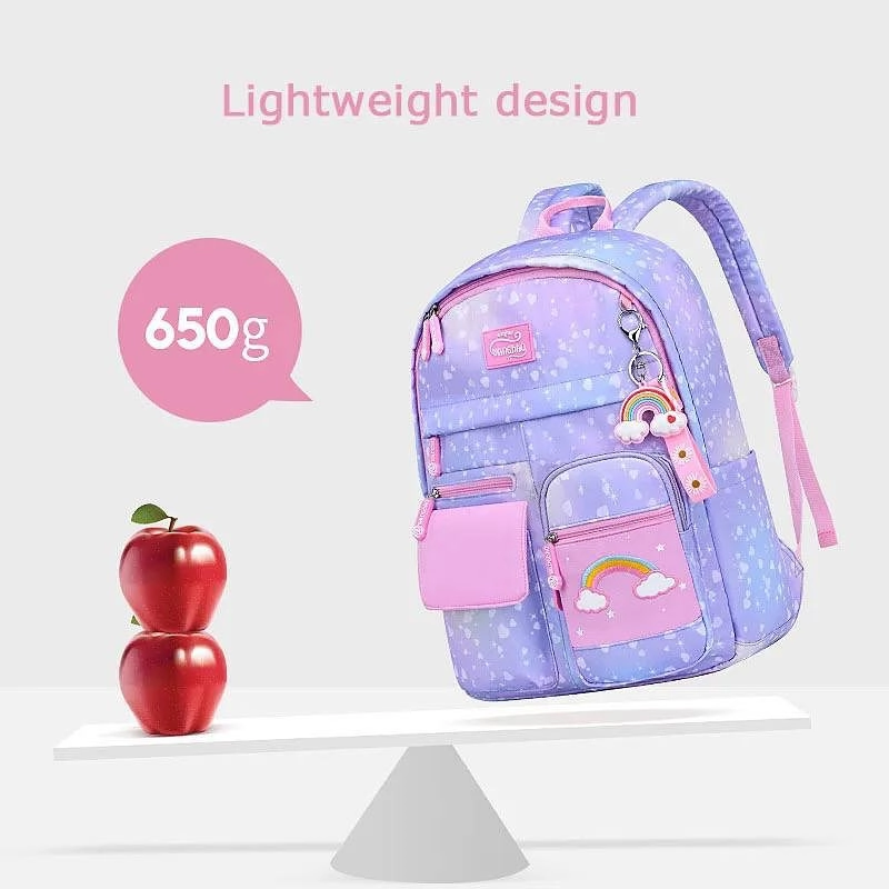Mochila escola arco-íris  - 8