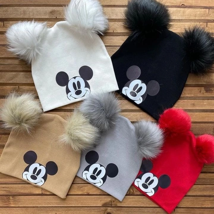 Touca Pompom Mickey  - 1