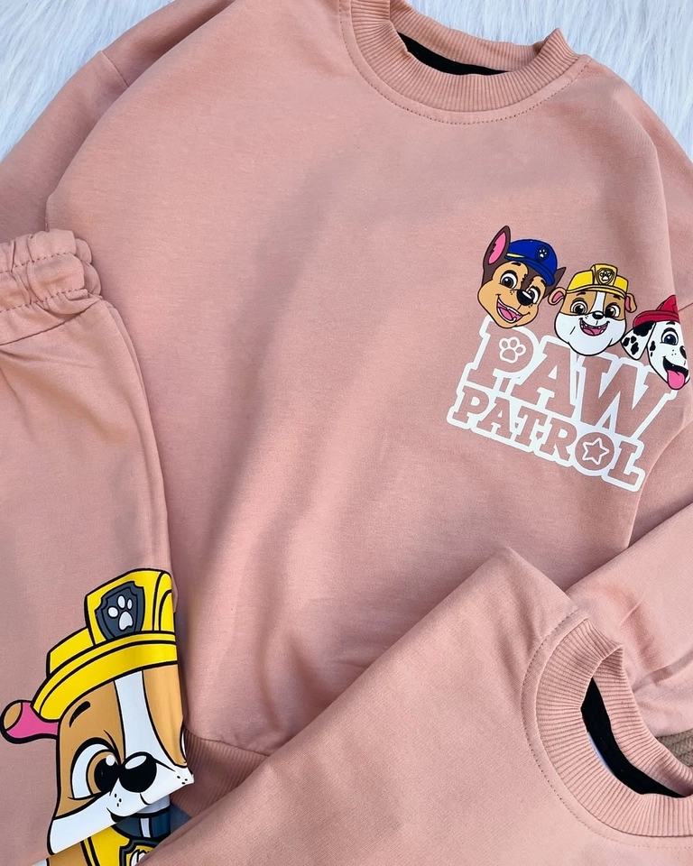 Conjunto Moletom Patrulha Bege  - 2
